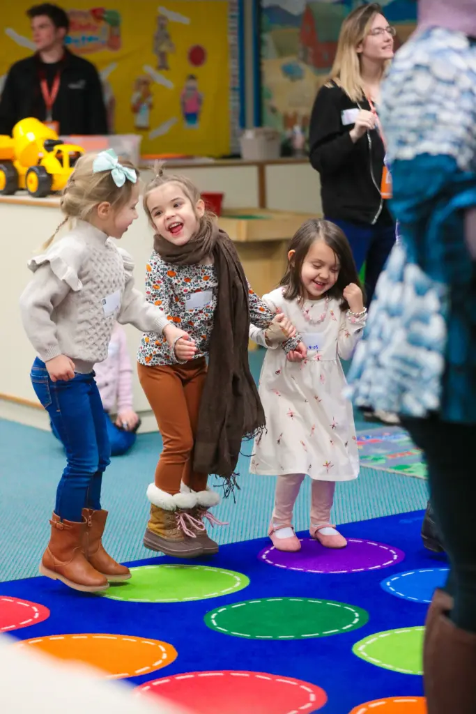 Kids playing at the children class at Rhema