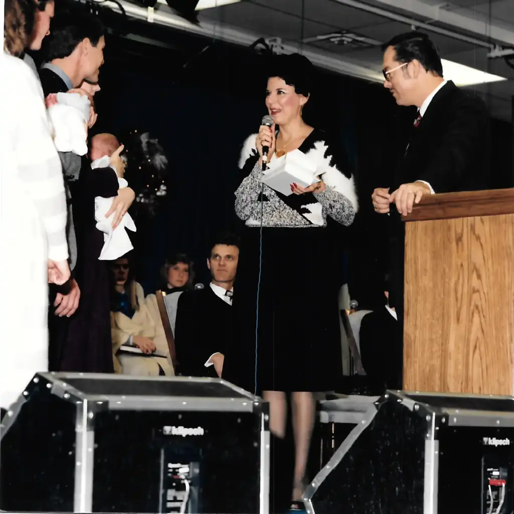 Pastor Hagin And Lynette at Rhema 1986